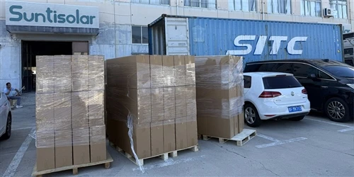 Suntisolar livrează lumini stradale solare de 100 W all-în-: livrarea complet...